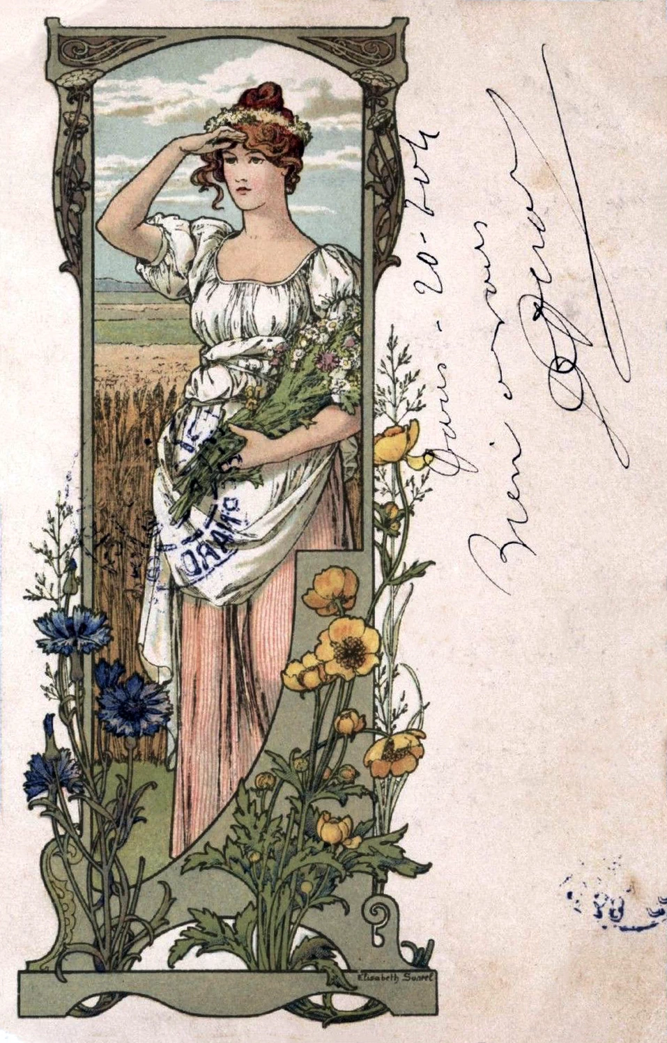 Elisabeth Sonrel - di campo 1